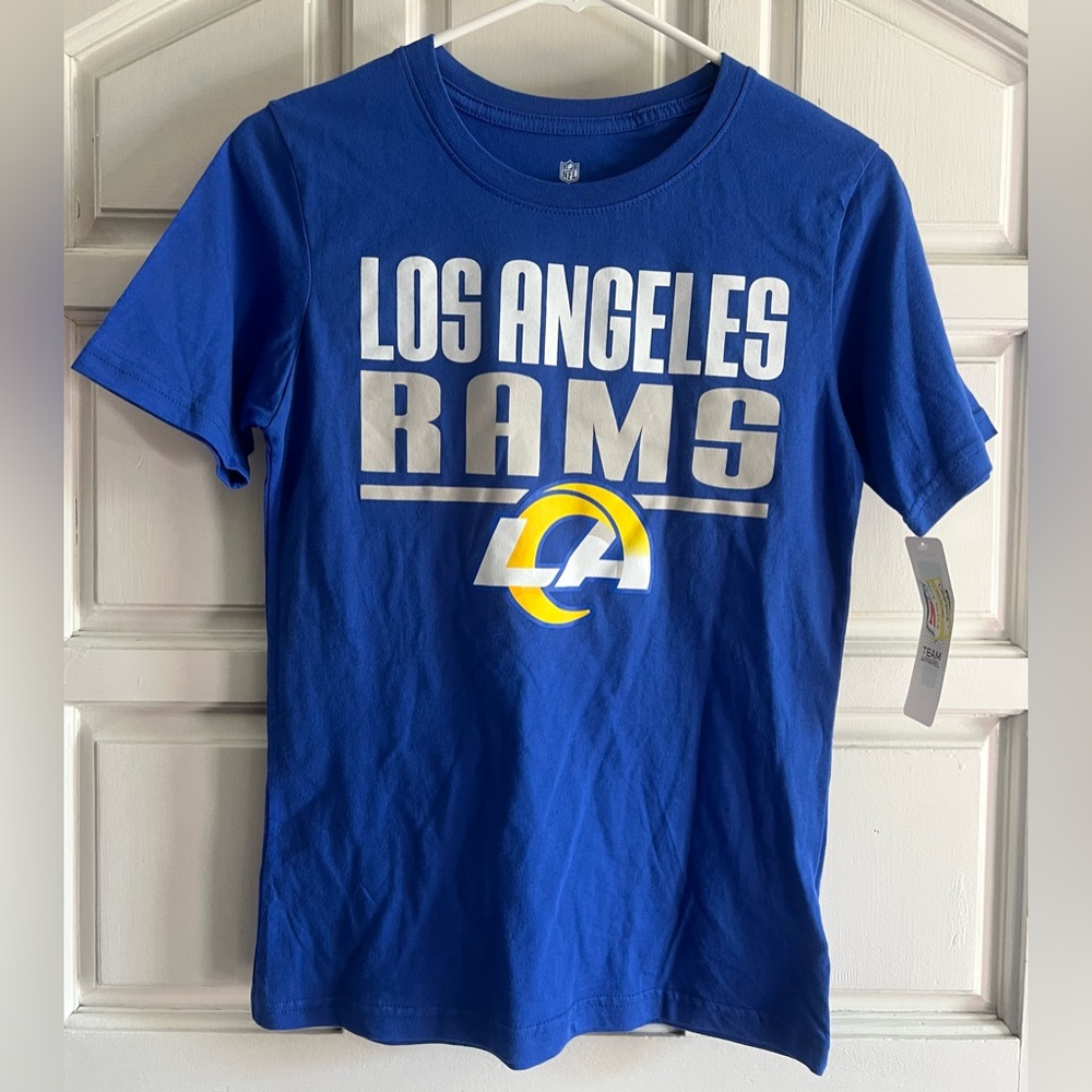 Los Angeles Rams Youth Blue Short-Sleeve Team T-Shirt